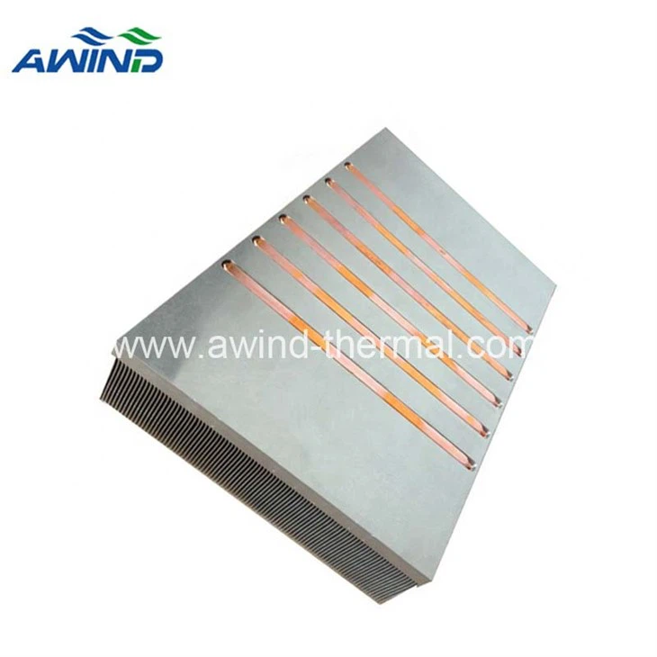 Embedded Heat Pipe Heat Sink Cooler Manufacturer